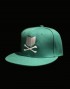 HomeAndBones_Hat_Cuyhoga_Green_Left