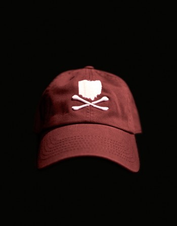 HomeAndBones_Hat_Floppy_Maroon_Right